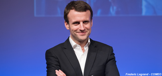 macron candidat présidentiel france