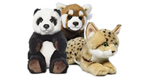 peluches animaux eco-conchue WWF