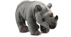 peluche de rhinocéros éco-conçue WWF
