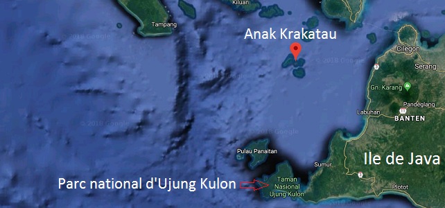 Carte Krakatau