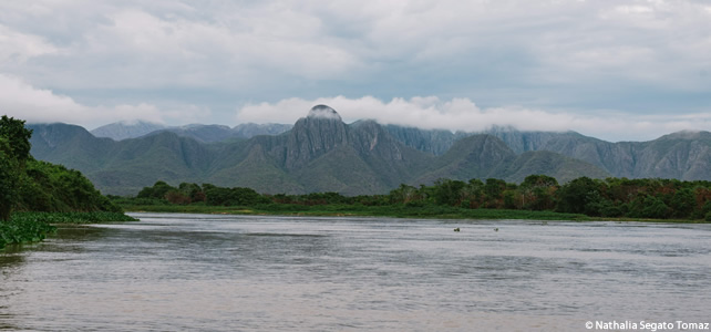 Les montagnes d'Amolar, au Pantanal.