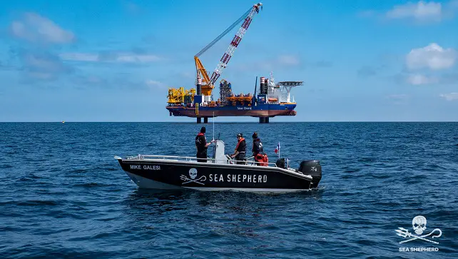 Sea Shepherd surveille l'Aeolus