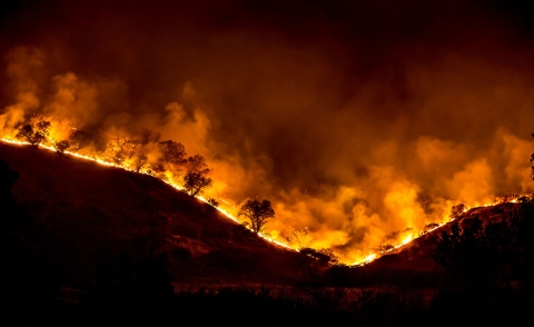 Un feu ardent