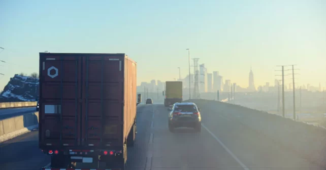 Autoroute le matin