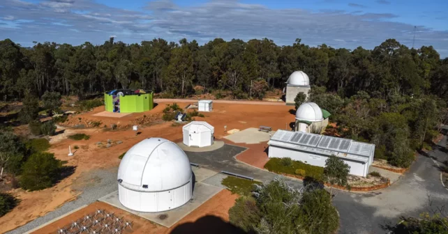 L'observatoire australien de Perth, qui abrite une nouvelle installation d'astronomie autochtone