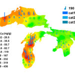 Découvrez la nouvelle carte choquante révélant la contamination chimique des Grands Lacs !