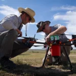 Les friandises au beurre de cacahuète livrées par drone peuvent-elles sauver le furet aux pieds noirs ?