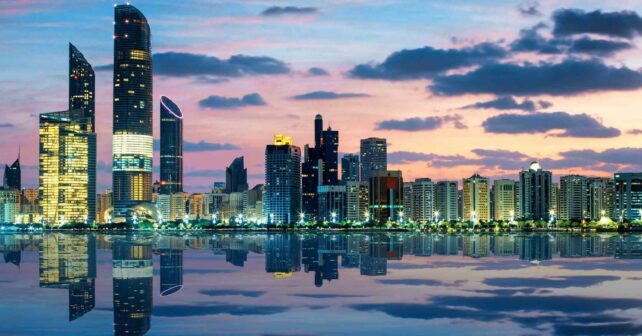 Abu Dabi jardín coral