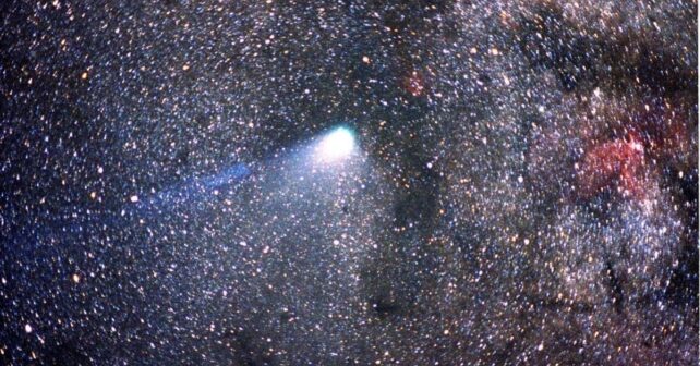 primavera estrellas fugaces Cometa Halley
