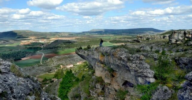 Geoparque Loras itinerario ciclista