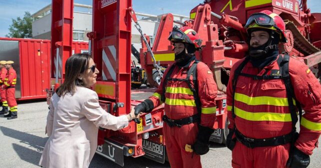 UME campaña incendios forestales