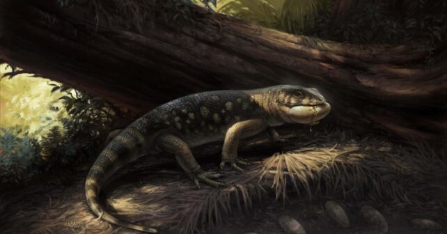 Bolg amondol lagarto monstersauro dinosaurios