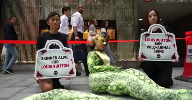 serpiente PETA denuncia Hong Kong