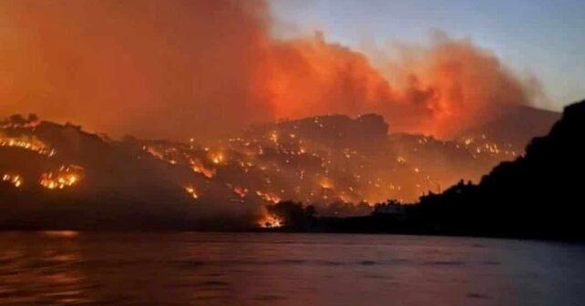 incendios Creta ola calor remiten evacuados