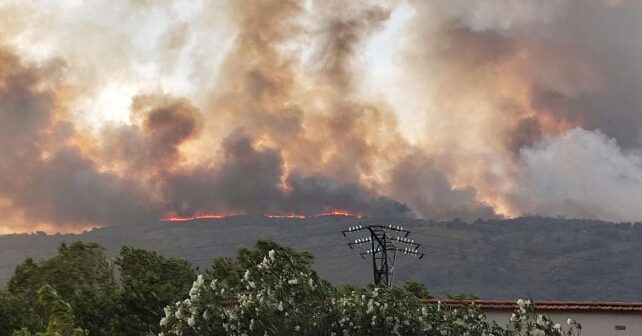 Última hora de los incendios forestales a 18 de agosto en España