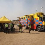 Hour ultime de Forest Fire à San Bartolomé de Pinares (Ávila): situation «favorable», bien qu'elle subisse des réactivations pendant la nuit