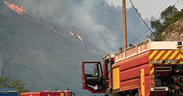 peor incendio forestal historia Francia continúa avanzando