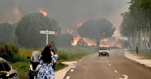 incendio forestal Francia muerto hectáreas calcinadas