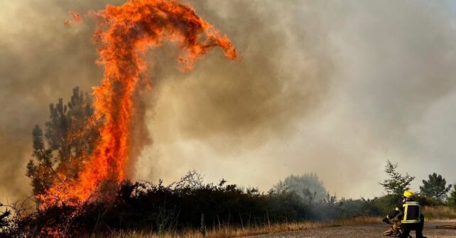 Ecologistas incendios España Las Médulas