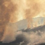 San Bartolomé de Pinares (Ávila): Forest Fire «incontrôlé», Expulsion et Ume sur le chemin