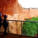 Arrêtez des visites dans la région de Los Médulas, UNESCO World Heritage