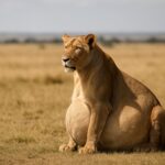 Ils découvrent un lion géant et l’échographie laisse le vétérinaire sans voix