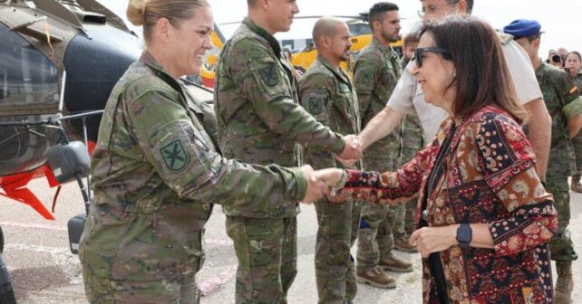 militares civiles cooperar incendios forestales