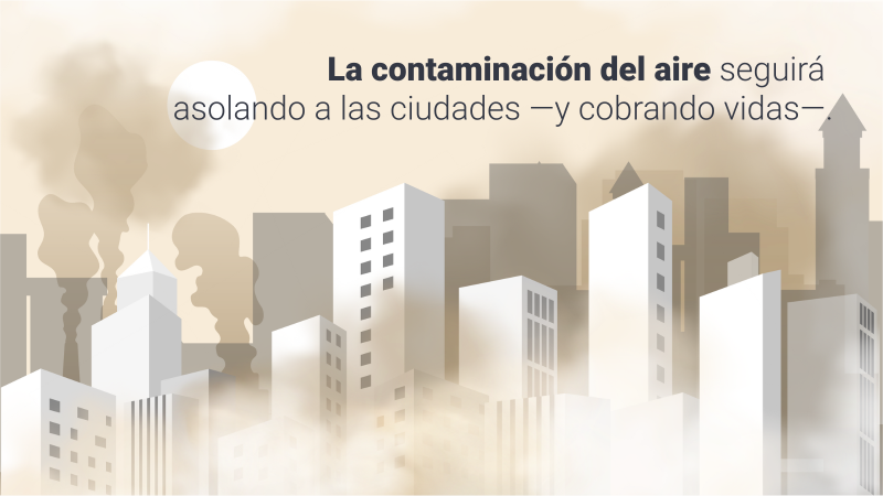 La pollution de l’air continuera de ravager les villes et de coûter des vies.