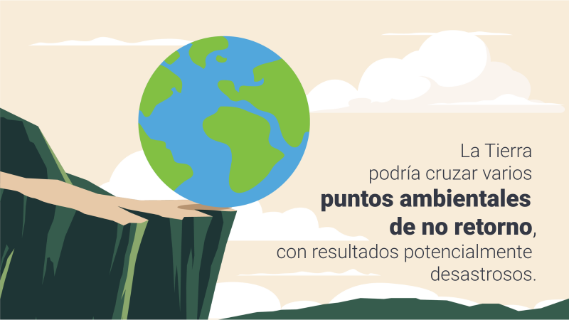 La Terre pourrait franchir plusieurs points environnementaux de non-retour, avec des résultats potentiellement désastreux.