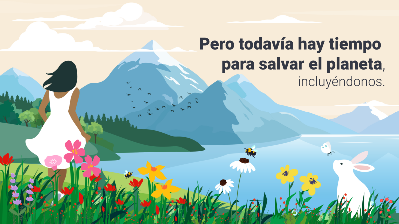 Mais il est encore temps de sauver la planète, y compris nous-mêmes.