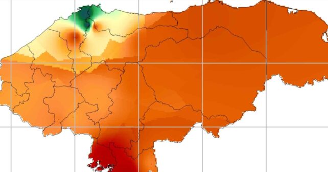 El ártico invade Centroamérica y rompe récords de temperatura de hace más de 35 años en El Salvador, Guatemala y Honduras