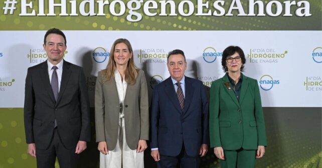 4º Día del Hidrógeno de Enagás con representantes del Gobierno y anuncio del plan español de hidrógeno renovable.