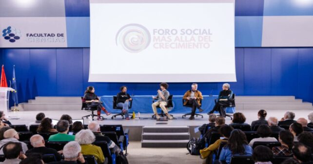 Foro Social Más Allá del Crecimiento impulsa una transición ecosocial justa con más de 700 personas en la Universidad Autónoma