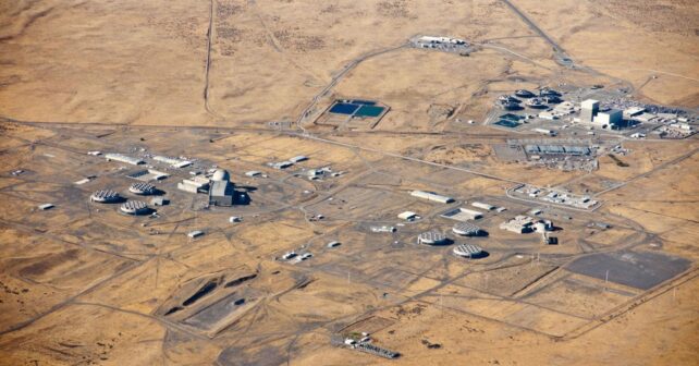 Planta de vitrificación de residuos radiactivos de Hanford, en Estados Unidos.