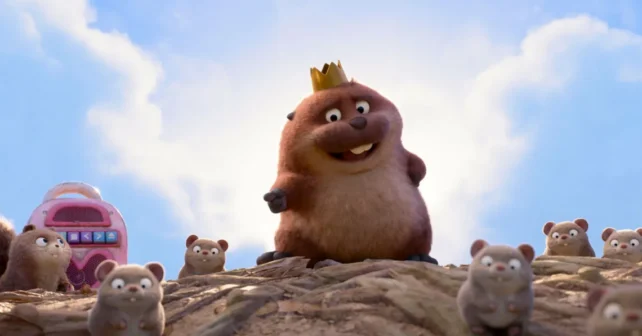 Le castor principal du dernier film de Pixar se dresse au sommet de son royaume