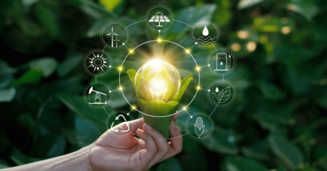 Imagen representativa del Día Mundial de la Eficiencia Energética 2026 con vivienda eficiente y paneles solares