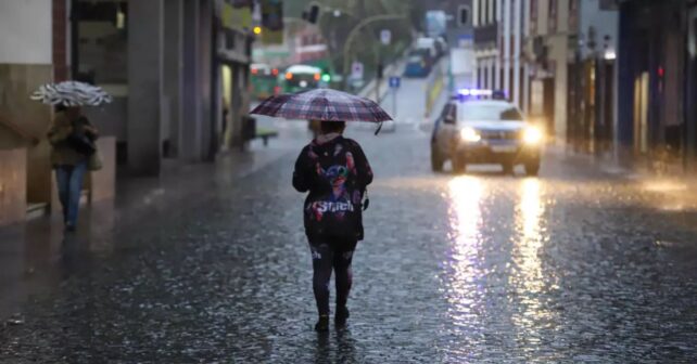 El tiempo hoy 20 de marzo en España con borrasca Therese con lluvias y viento fuerte
