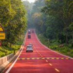 Que signifie la nouvelle couleur rouge de l'asphalte et comment ce changement sauve des milliers de vies chaque année