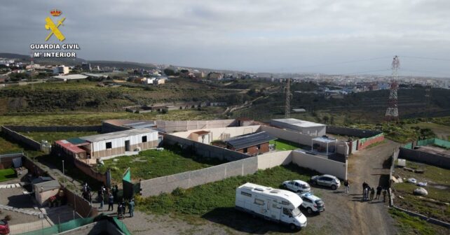 Paralizan nueve construcciones ilegales en suelo protegido en Telde tras intervención del Seprona