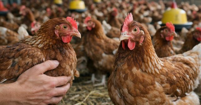 1 500 poules pondeuses à adopter pour 2 € avant lʼabattoir dans le Maine-et-Loire