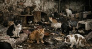 23 chats sauvés in extremis dans une cave insalubre du Pas-de-Calais