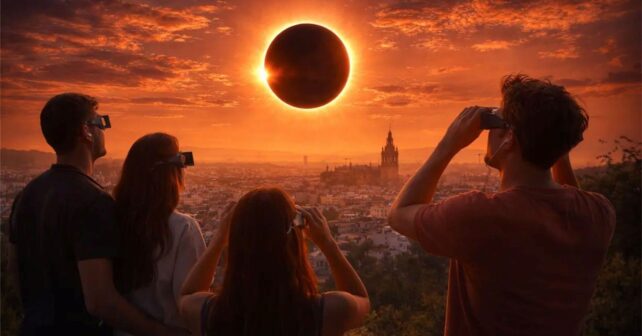 dónde ver mejor el eclipse total de sol en España durante el fenómeno astronómico de agosto
