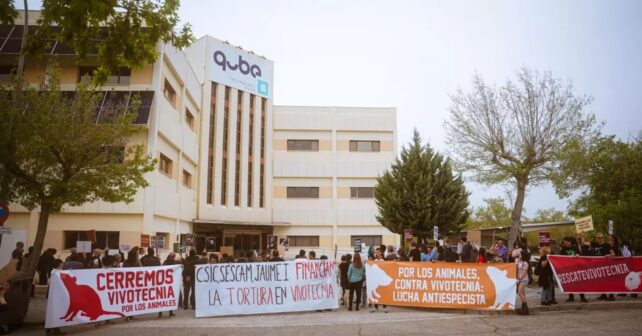 Vivotecnia animales maltratados durante el juicio celebrado en Madrid