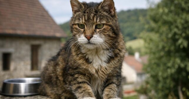 À 26 ans Carlos est devenu le chat le plus âgé jamais identifié dans le Doubs