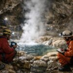 À 320 mètres sous le sol corse les géologues mettent au jour une cavité hydrothermale active depuis plus de 100000 ans