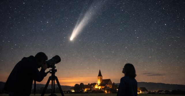 Comment observer la comète C/2026 N1 qui devient visible à lʼœil nu en France à partir de ce vendredi soir