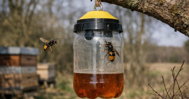 Frelons asiatiques : pourquoi les premiers pièges doivent être posés maintenant et pas en avril