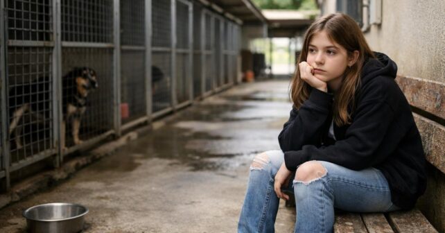 Maya 14 ans patiente depuis 800 jours dans ce refuge du Morbihan et personne ne sʼarrête