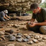 Pour la première fois des archéologues identifient lʼatelier où les outils néandertaliens de Bretagne étaient fabriqués