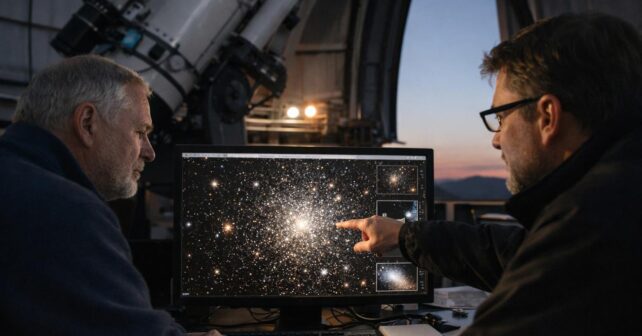 Pour la première fois des astronomes observent un amas dʼétoiles assez ancien pour remettre en question lʼâge de lʼUnivers